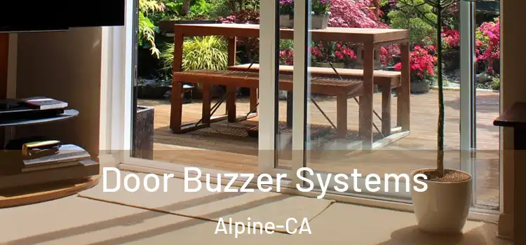 Door Buzzer Systems Alpine-CA