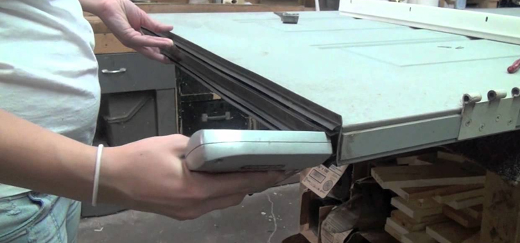 damaged steel door repair Alpine