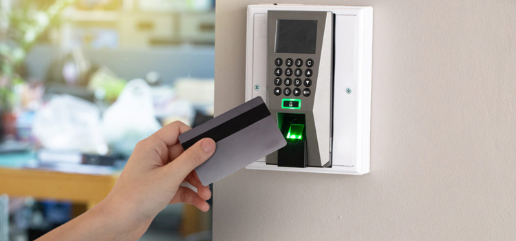 key card entry system Alpine
