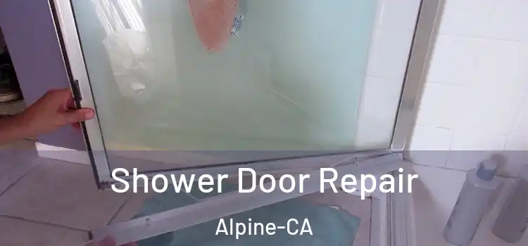Shower Door Repair Alpine-CA
